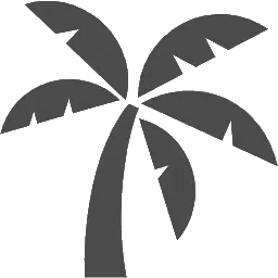 wedding ceremony tropical icon